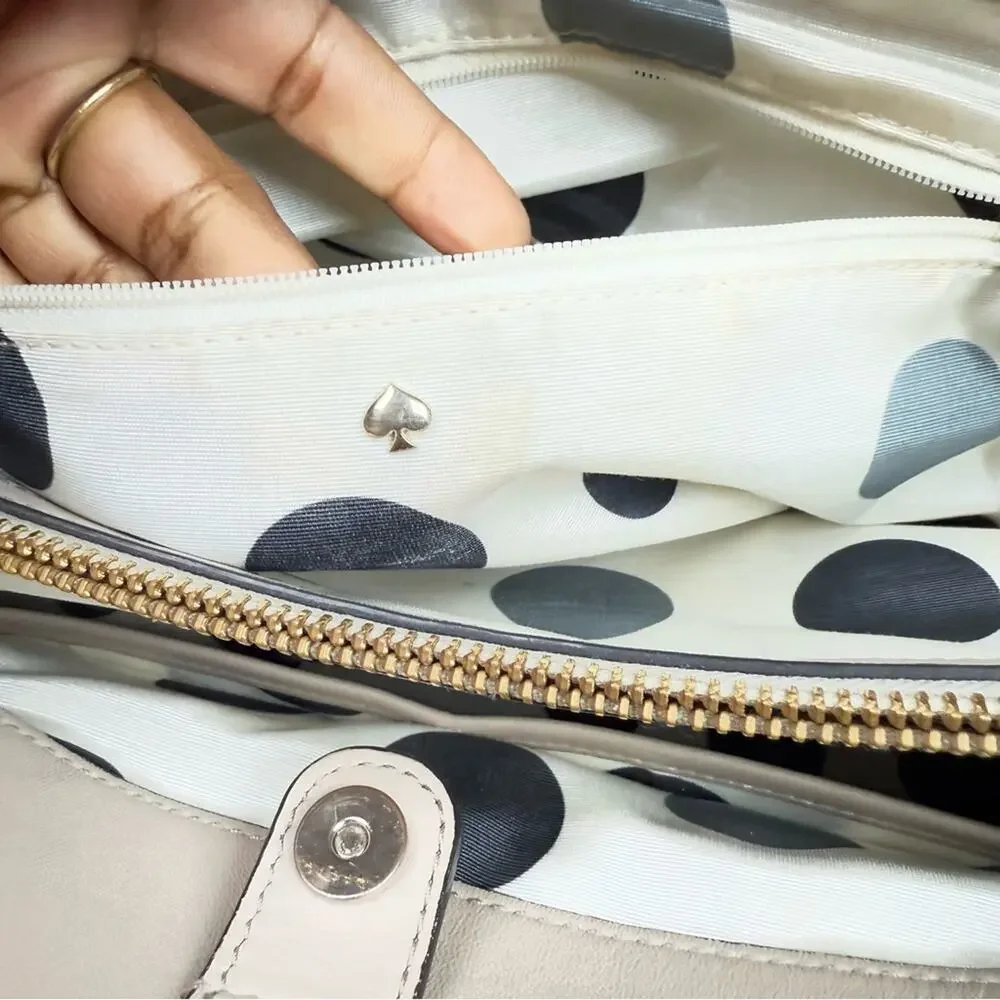 Kate Spade beige and Black hand Bag - Picture 11 of 14